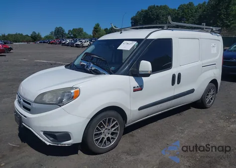 2016 Ram Promaster City Tradesman Slt из США, поврежденный, VIN ZFBERFBT3G6B80593